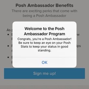 Posh ambassador!✨✨✨